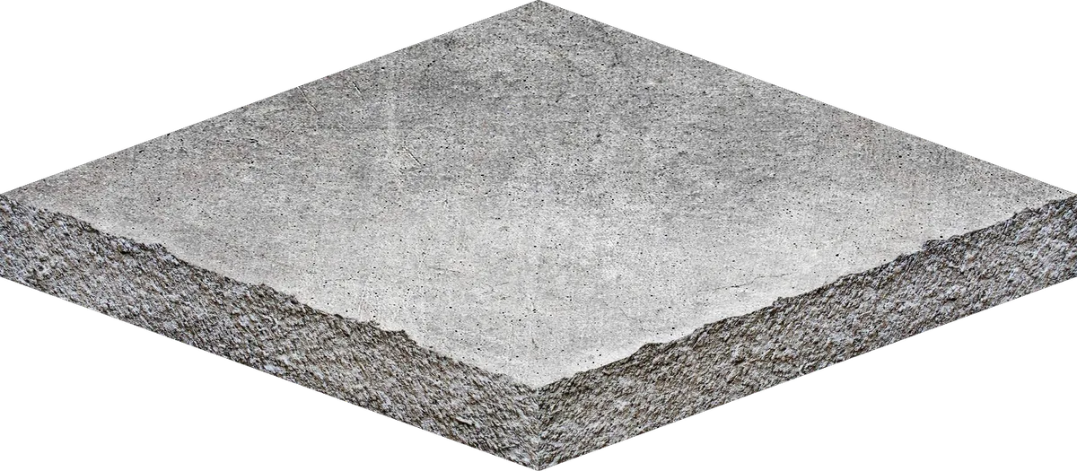 Diamond-ground concrete surface profile